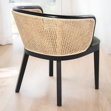 Load image into Gallery viewer, Borneo Solid Teak Rattan Dining Armchair - Mr Nanyang