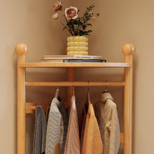 Load image into Gallery viewer, Solid Wood Triangle Hanging Organiser