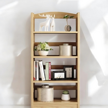 Load image into Gallery viewer, Solid Wood Bookshelf Shelving Storage Rack - Mr Nanyang