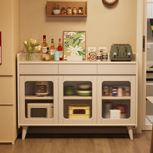 Load image into Gallery viewer, Scandinavian Solid Wood Compact Sideboard Cabinet