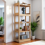 Solid Wood Modular Adjustable Bookshelf Set - Mr Nanyang