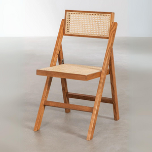 Dallas Solid TeakRattan Dining Chair - Mr Nanyang