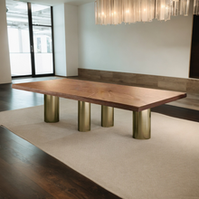 Load image into Gallery viewer, Goldenwood Fusion Wooden Dining Table - Mr Nanyang