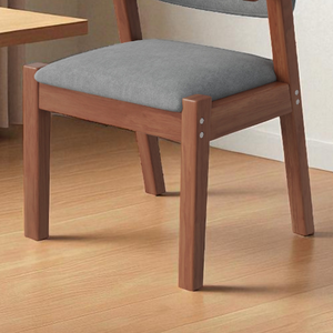 Z-Cushion Rubberwood Chair