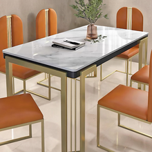 Load image into Gallery viewer, GlassGold Fusion Dining Table - Mr Nanyang