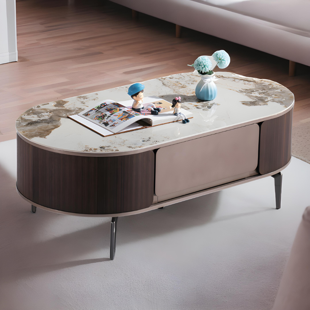 Modern Sintered Stone Coffee Table - Mr Nanyang
