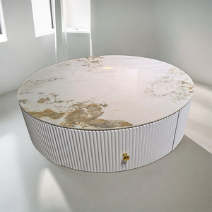 GoldLeaf Ripple Nesting Coffee Tables - Mr Nanyang