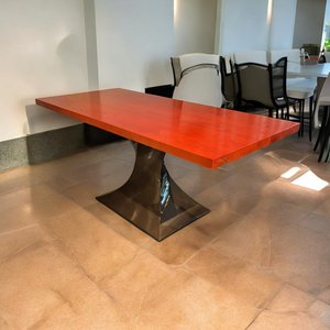 Aria Solid Wood Fusion Table - Mr Nanyang