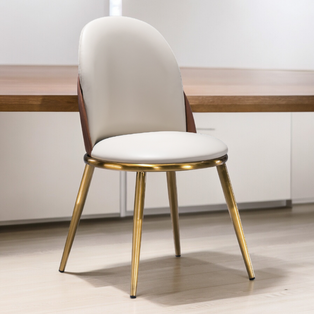 Golden Elegance Dining Chair - Mr Nanyang