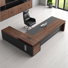 Load image into Gallery viewer, Modern Edge Executive L-Desk - Mr Nanyang
