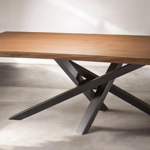 Spider Leg Solid Wood Dining Table - Mr Nanyang