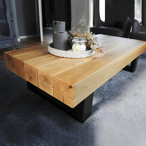 Nature's Form Solid Wood Coffee Table - Mr Nanyang