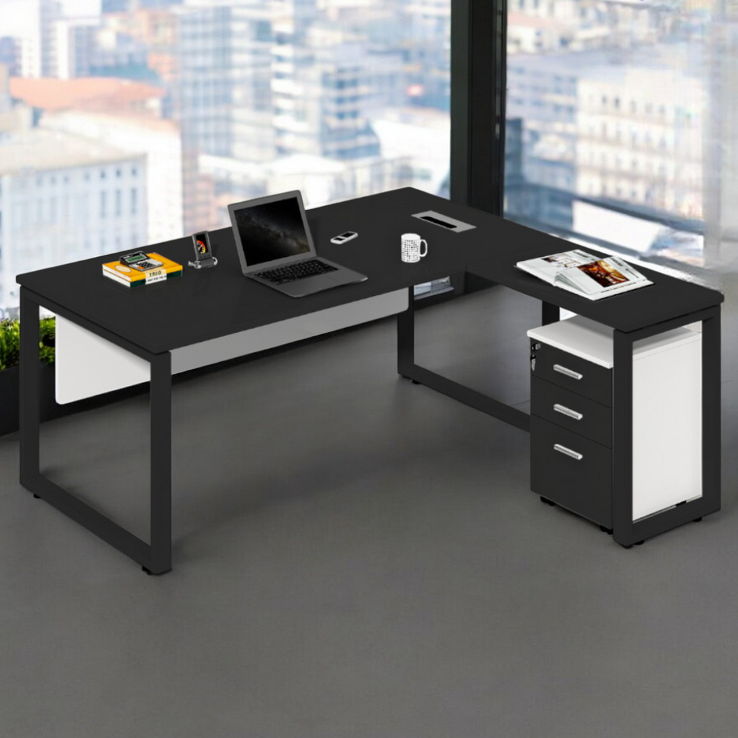 SmartSpace Office L-shape Table