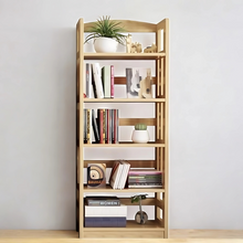 Load image into Gallery viewer, Solid Wood Bookshelf Shelving Storage Rack - Mr Nanyang