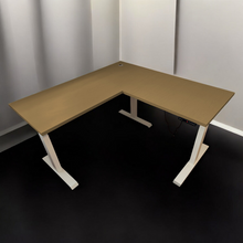 Load image into Gallery viewer, ErgoFlex Adjustable L-Shape Office Desk - Mr Nanyang