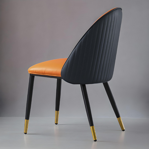 Luxury Brass Accented Dining Chair - Mr Nanyang