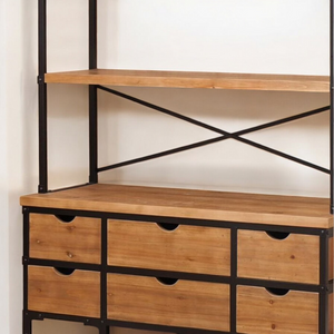 Nordic Wood Shelving or Bookshelf - Mr Nanyang