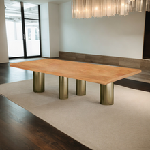 Load image into Gallery viewer, Goldenwood Fusion Wooden Dining Table - Mr Nanyang