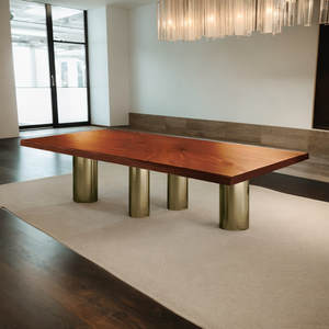 Goldenwood Fusion Wooden Dining Table - Mr Nanyang