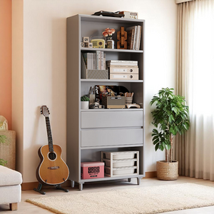 Modular Solid Wood Bookcase & Bookshelf Collection - Mr Nanyang
