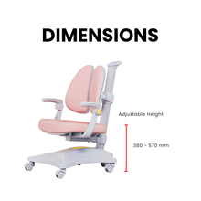 Load image into Gallery viewer, KidComfort Adjustable Ergonomic Study Chair - Mr Nanyang