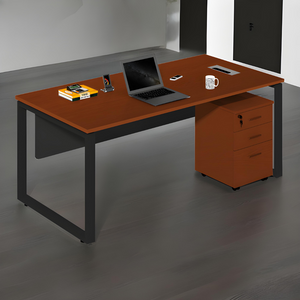 Compact Study Table with Drawer Pedestal - Mr Nanyang