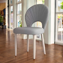 Load image into Gallery viewer, Shell-Back Elegance Dining Chair - Mr Nanyang