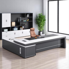 Load image into Gallery viewer, Modern Edge Executive L-Desk - Mr Nanyang