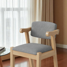 Load image into Gallery viewer, Z-Cushion Rubberwood Chair