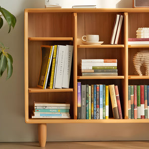 FlexiSpace Artisan Solid Beechwood Bookshelf - Mr Nanyang