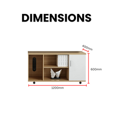 Load image into Gallery viewer, Cubic WorkSpace Mobile Office Cabinet - Mr Nanyang