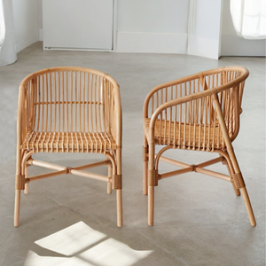 Lombok Rattan Dining Armchair - Mr Nanyang