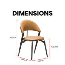 Load image into Gallery viewer, Amber Harmony Dining Chair - Mr Nanyang