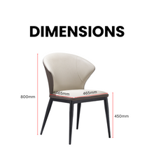 Load image into Gallery viewer, Cozy Curve Dining Chair - Mr Nanyang