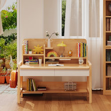 Load image into Gallery viewer, study_desk_with_shelf