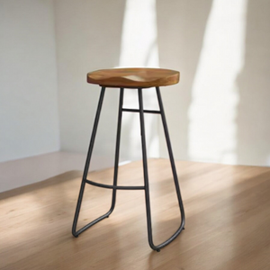 Solid Wood Bar Table: Bar Stool - Mr Nanyang