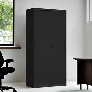 UrbanElite Dual-Door Steel Office Cabinet - Mr Nanyang