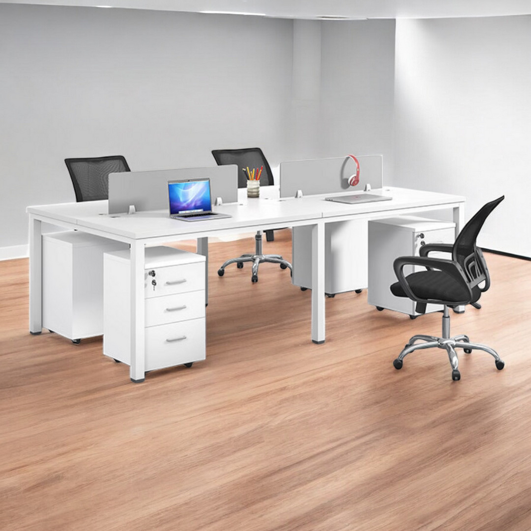 Minimalist Office Desk Set or Workstation - Mr Nanyang