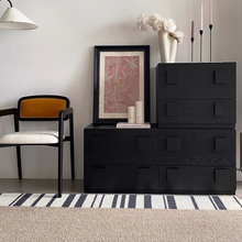 Load image into Gallery viewer, Carmen Modular Sideboard – Stackable Solid Wood Storage Cabinet