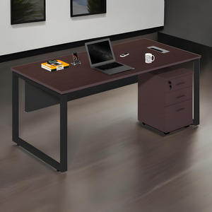 Compact Study Table with Drawer Pedestal - Mr Nanyang