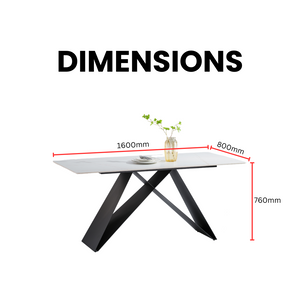 Urbane Angles Dining Table - Mr Nanyang