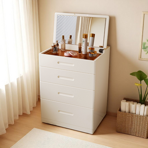 Eco-Friendly Solid Wood Vanity Table - Compact Dressing Table - Mr Nanyang