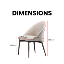 Load image into Gallery viewer, Sleek and Modern Dining Chair - Mr Nanyang