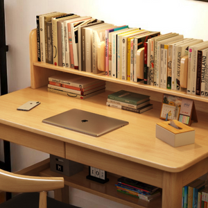 EcoStudy Master SolidWood Table with Drawers and Organizer - Mr Nanyang