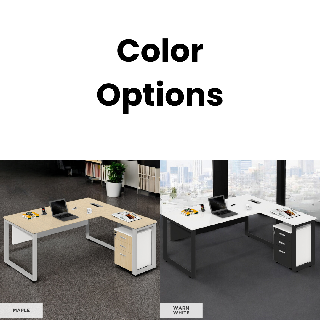 SmartSpace Office L-shape Table - Mr Nanyang