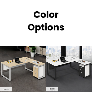 SmartSpace Office L-shape Table