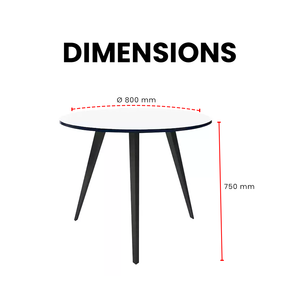 Trio Round Meeting Table - Mr Nanyang