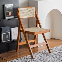 Load image into Gallery viewer, Dallas Solid TeakRattan Dining Chair - Mr Nanyang