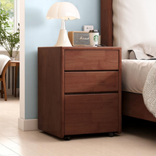 Load image into Gallery viewer, Triple-Tier Wooden Storage - Wheeled Cabinet System - Mr Nanyang