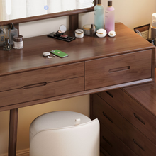 Load image into Gallery viewer, Wooden Vanity Table Set with LED Mirror - Multi-Functional - Mr Nanyang